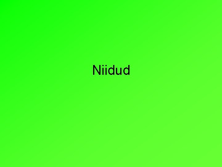 Niidud 