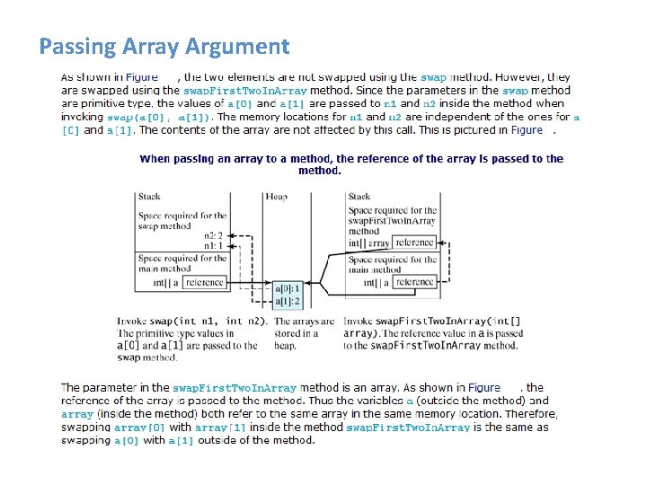 Passing Array Argument 