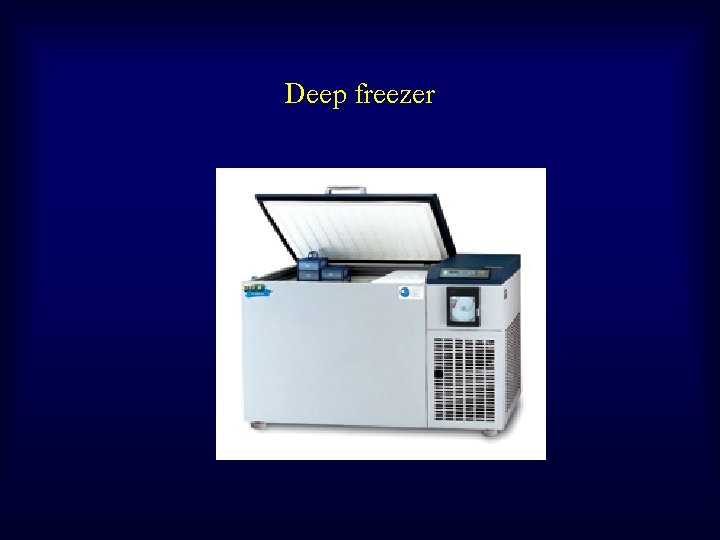 Deep freezer 