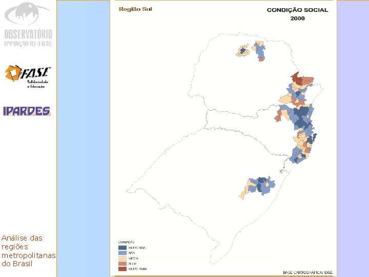 Análise das regiões metropolitanas do Brasil 