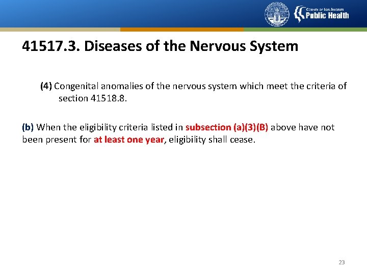 41517. 3. Diseases of the Nervous System (4) Congenital anomalies of the nervous system