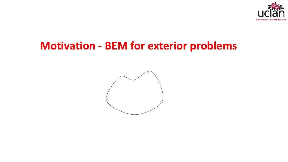 Motivation - BEM for exterior problems 