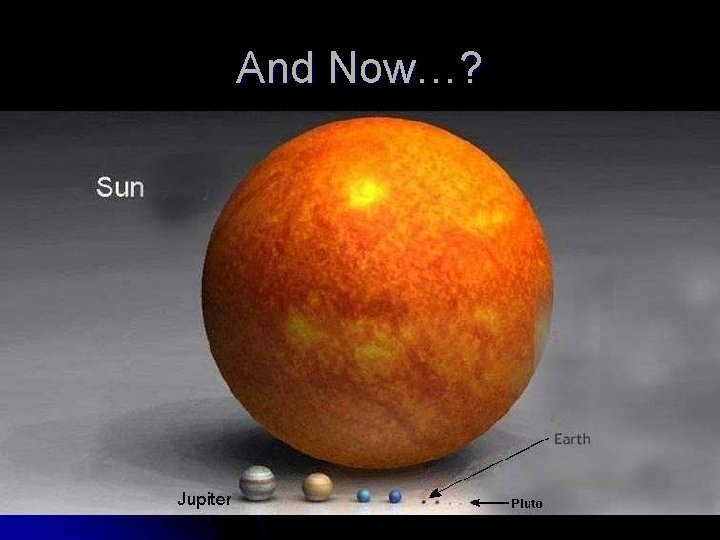 And Now…? 