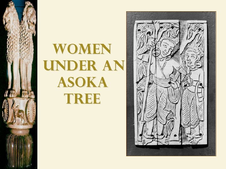 Women Under an Asoka tree 