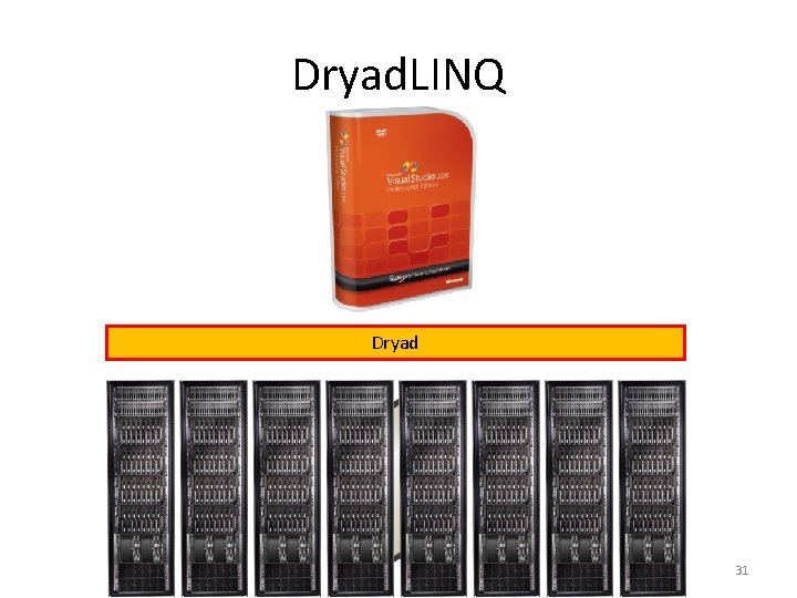 Dryad. LINQ Dryad 31 