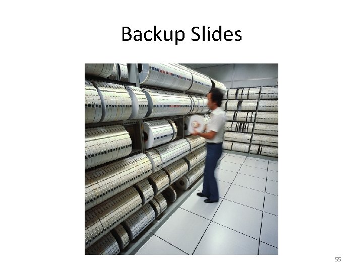 Backup Slides 55 