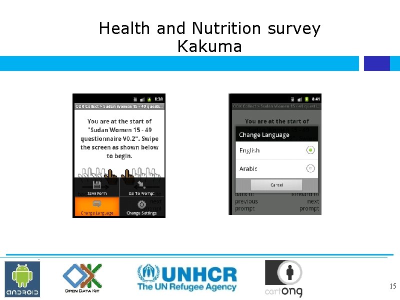 Health and Nutrition survey Kakuma 15 