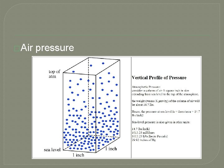 �Air pressure 