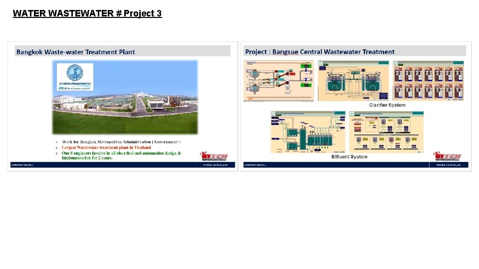 WATER WASTEWATER # Project 3 