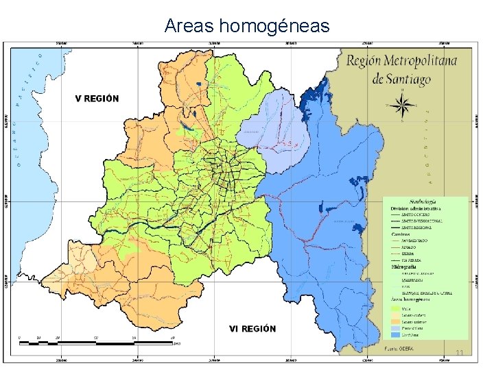 Areas homogéneas 11 