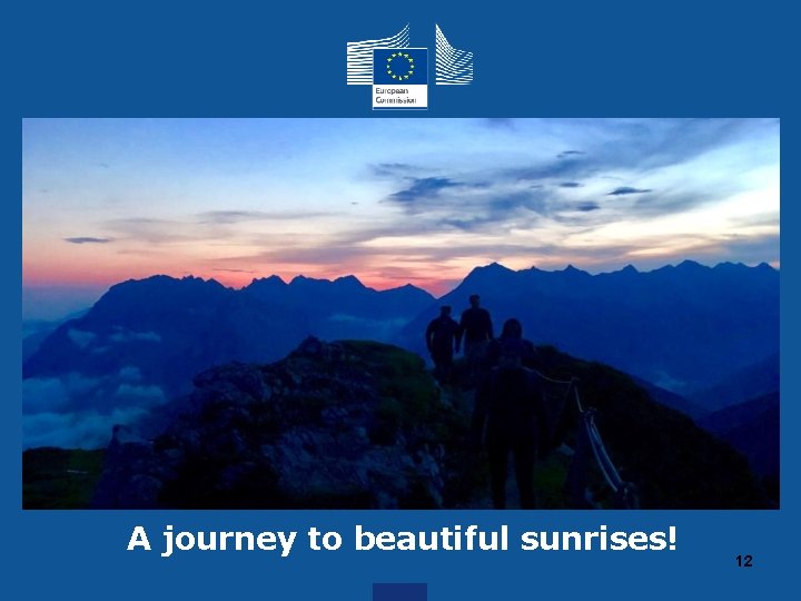 A journey to beautiful sunrises! 12 