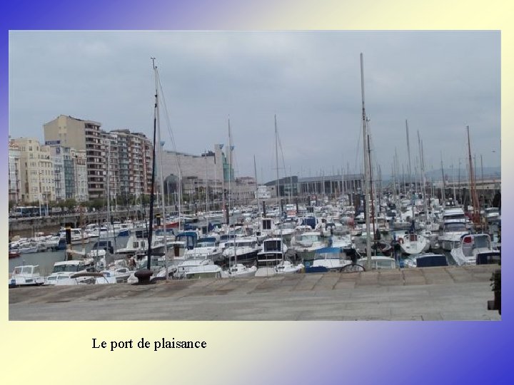 Le port de plaisance 