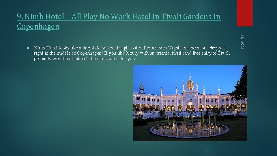 9. Nimb Hotel – All Play No Work Hotel In Tivoli Gardens In Copenhagen 9. Nimb Hotel – All Play No Work Hotel In Tivoli Gardens In Copenhagen