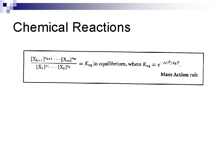 Chemical Reactions 