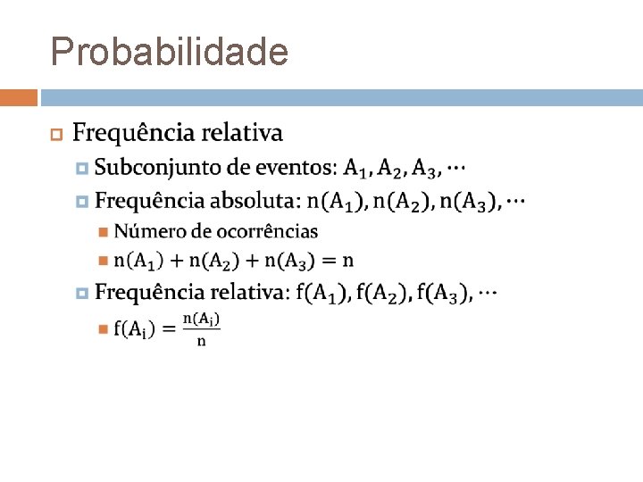 Probabilidade 