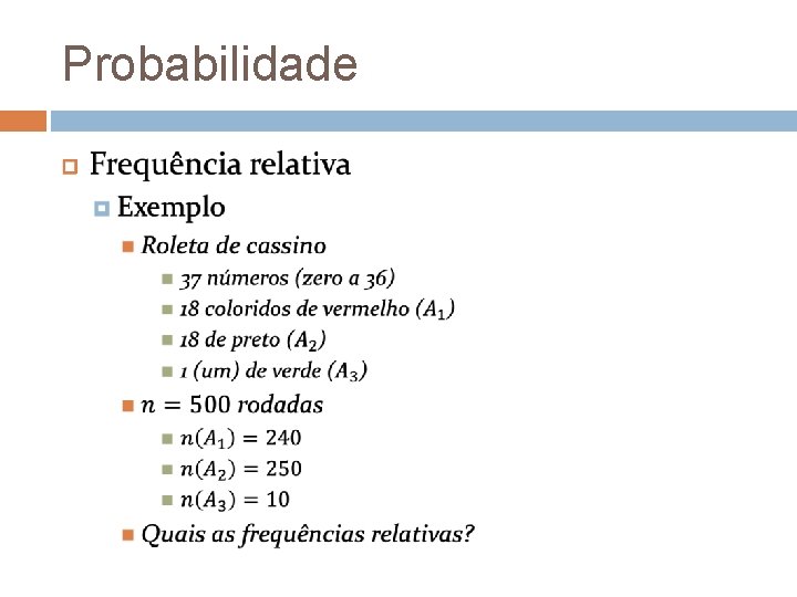Probabilidade 