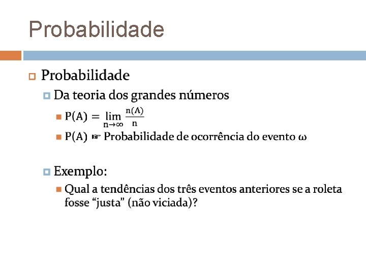 Probabilidade 