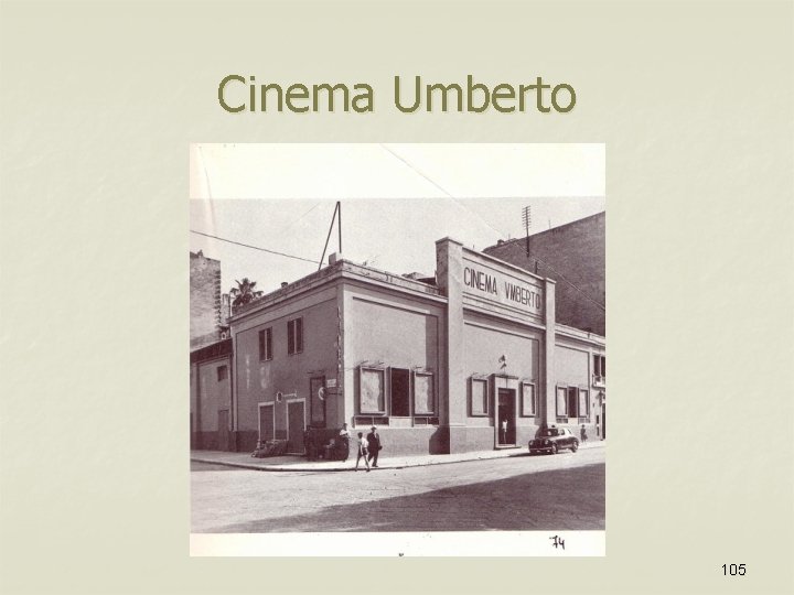 Cinema Umberto 105 