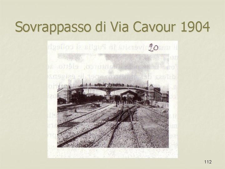 Sovrappasso di Via Cavour 1904 112 