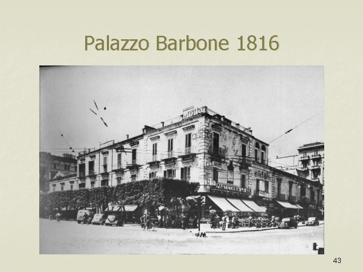 Palazzo Barbone 1816 43 