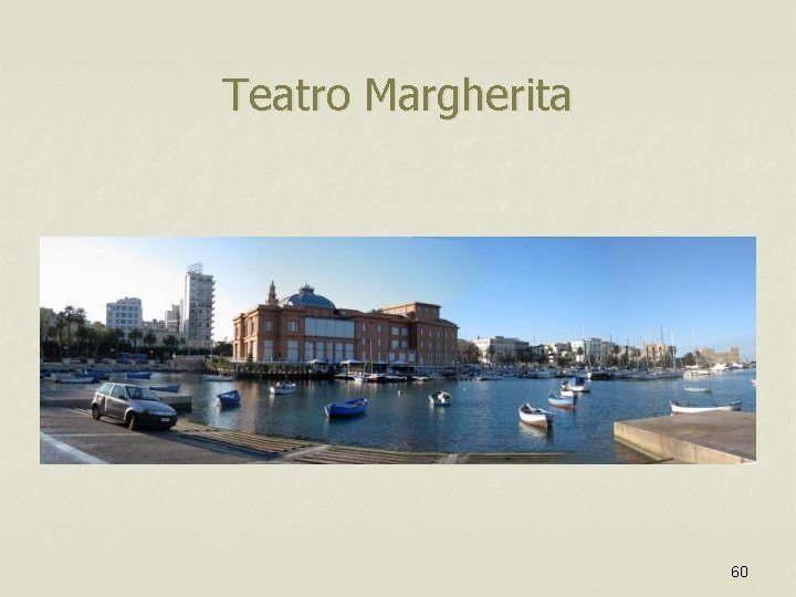 Teatro Margherita 60 