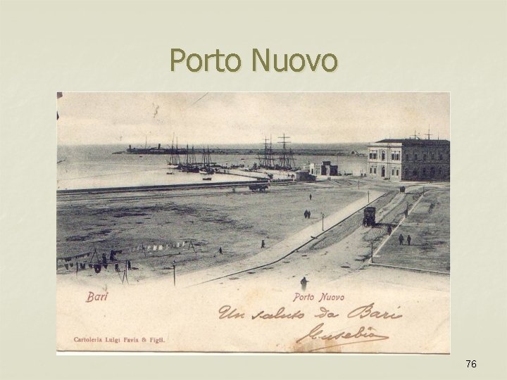 Porto Nuovo 76 