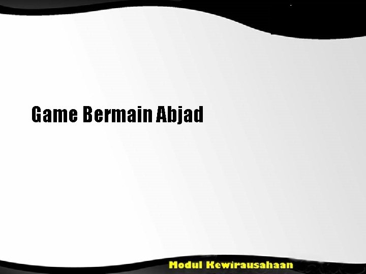 Game Bermain Abjad 