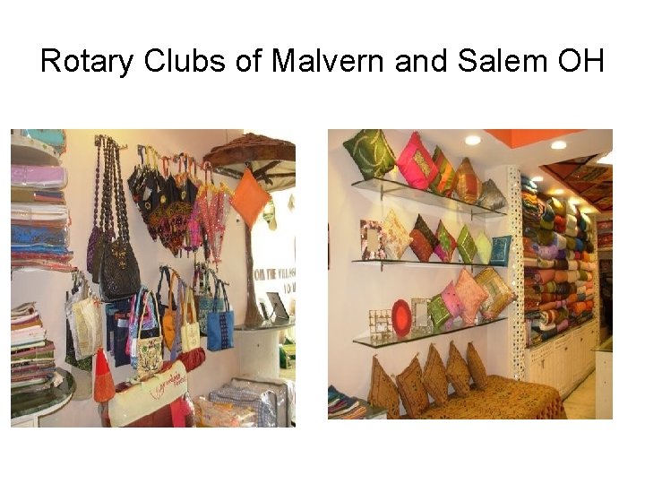 Rotary Clubs of Malvern and Salem OH 