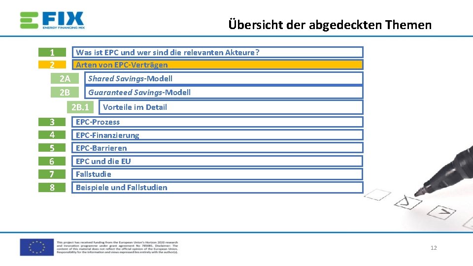 Übersicht der abgedeckten Themen 1 2 Was ist EPC und wer sind die relevanten