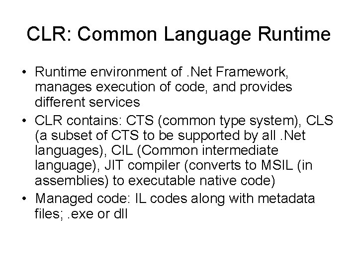 CS 795895 Introduction Summer 2006 Topics Distributed Systems