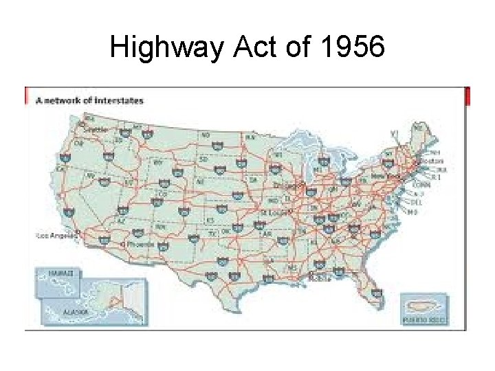 Highway Act of 1956 