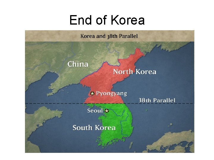 End of Korea 