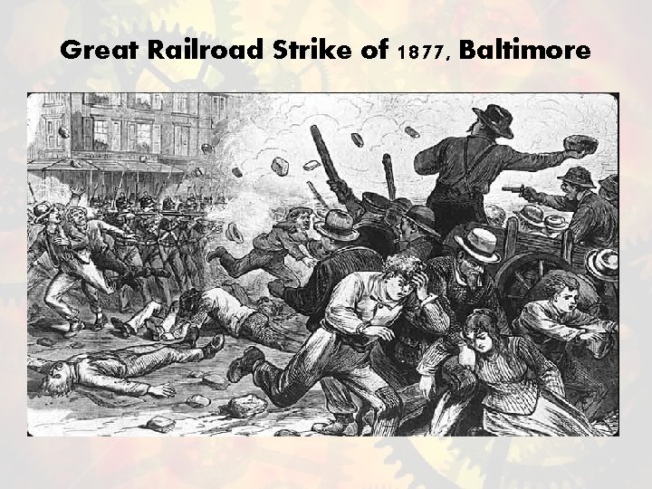 Great Railroad Strike of 1877, Baltimore 