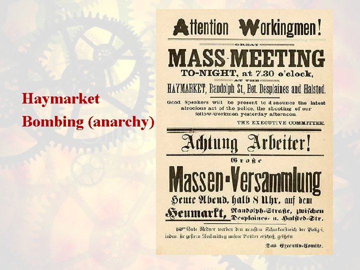 Haymarket Bombing (anarchy) 