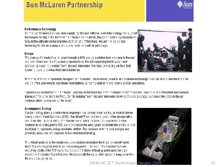 SWMLAC ICT Masterclass January 2005 13 