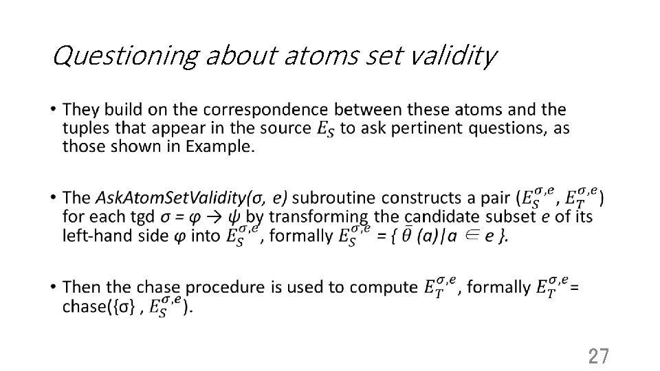 Questioning about atoms set validity • 27 