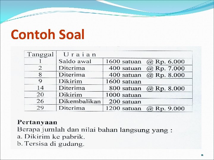 Contoh Soal 11 