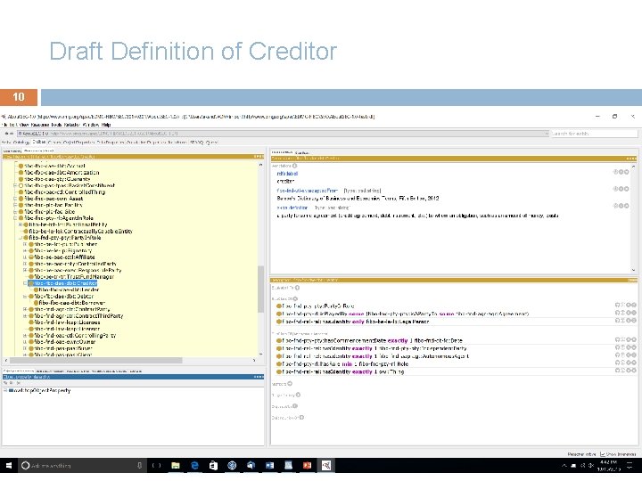 Draft Definition of Creditor 10 