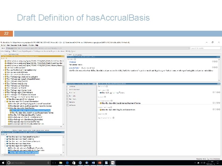 Draft Definition of has. Accrual. Basis 22 