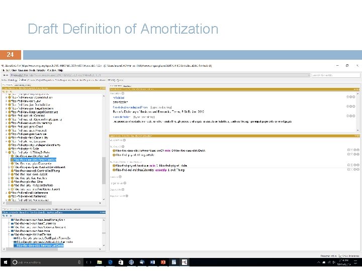 Draft Definition of Amortization 24 