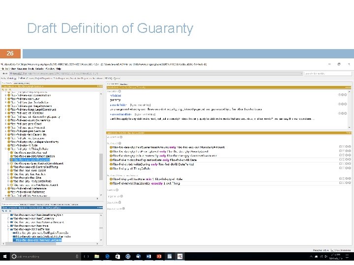 Draft Definition of Guaranty 26 