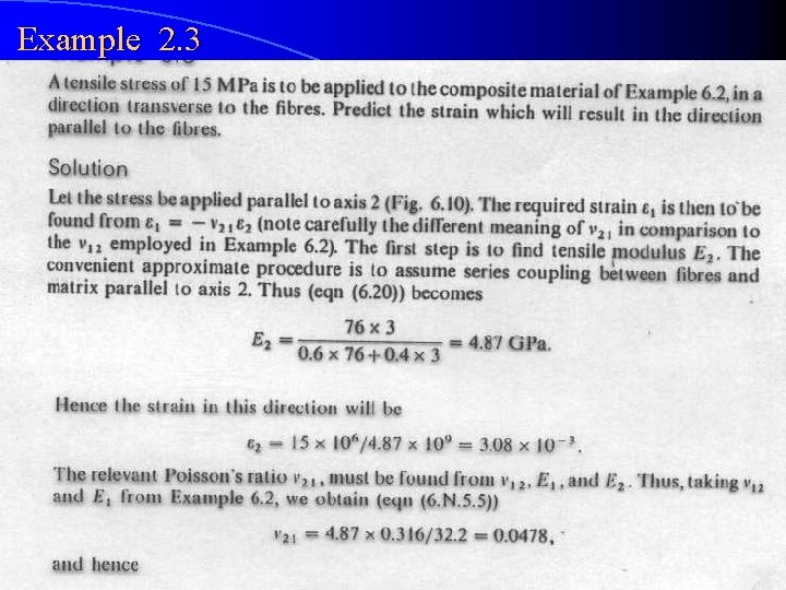 Example 2. 3 