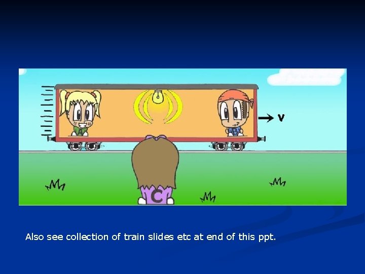 Also see collection of train slides etc at end of this ppt. 