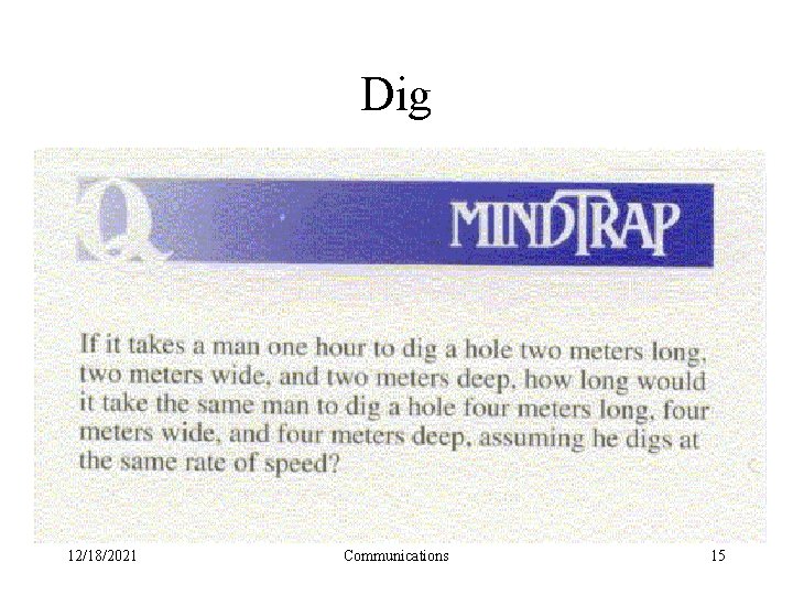 Dig 12/18/2021 Communications 15 