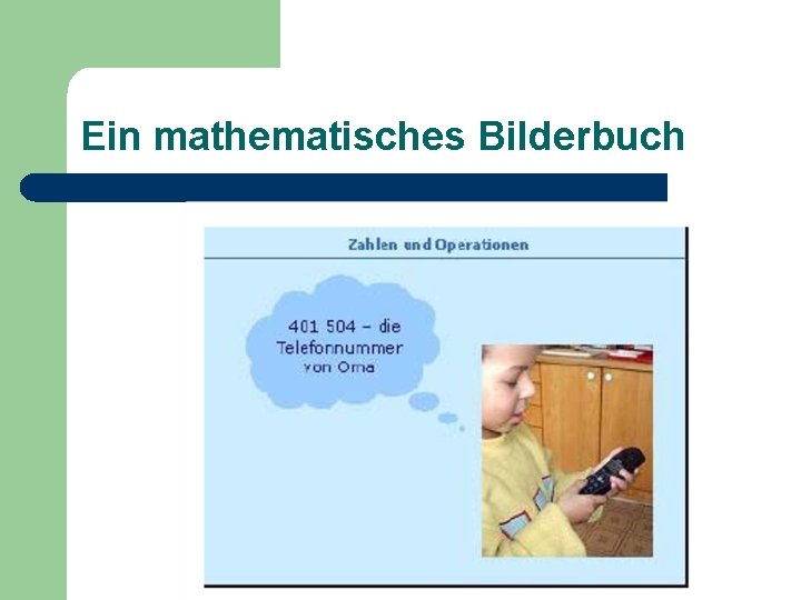 Ein mathematisches Bilderbuch 