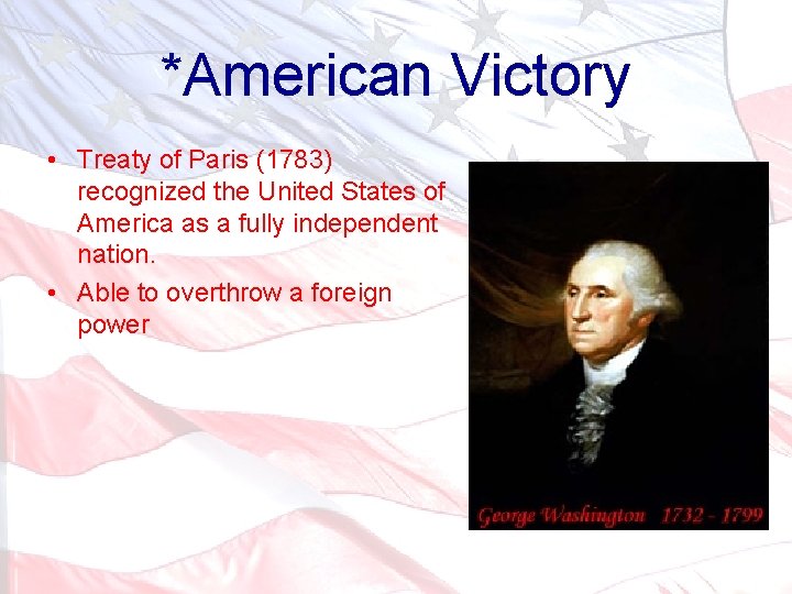 American RevolutionThe Birth of a Republic Chapter 22