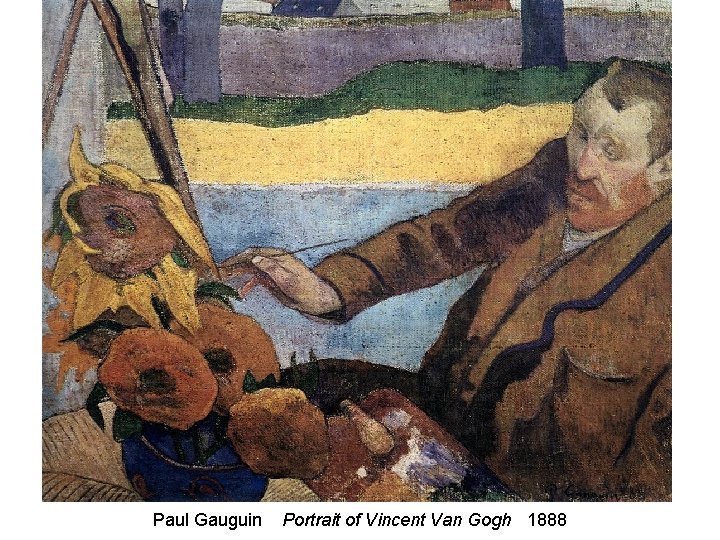 Paul Gauguin Portrait of Vincent Van Gogh 1888 
