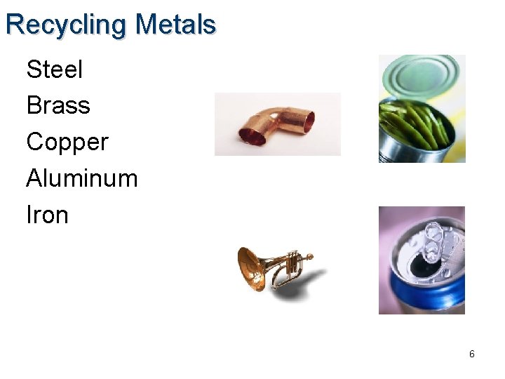 Recycling Metals Steel Brass Copper Aluminum Iron 6 