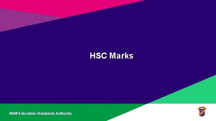 HSC Marks NSW Education Standards Authority 