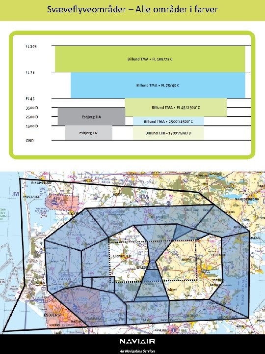 Svæveflyveområder – Alle områder i farver 
